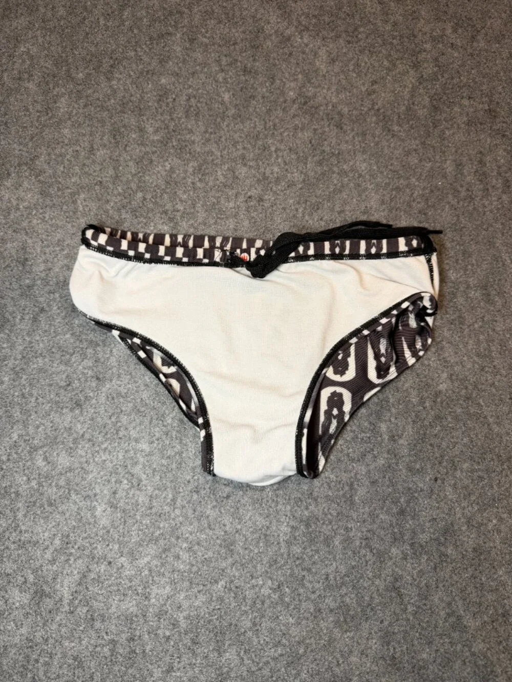 aussieBum Men’s Tom of Findland Photo Print Swim Brief Black White Medium